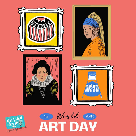 World Art Day: Here's to Art & Scotland!