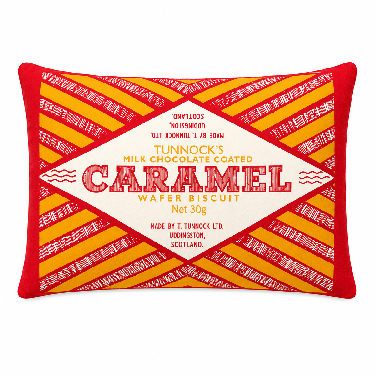 Tunnock's Caramel Wafer Cushion