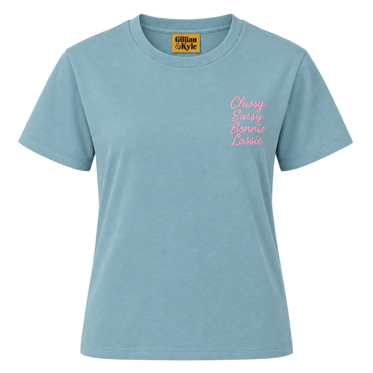 Classy Lassie Embroidered T-shirt