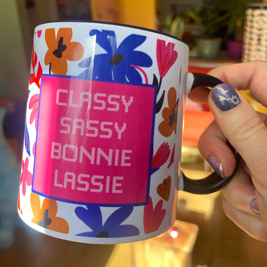 Classy, Sassy, Bonnie Lassie Chunky Mug