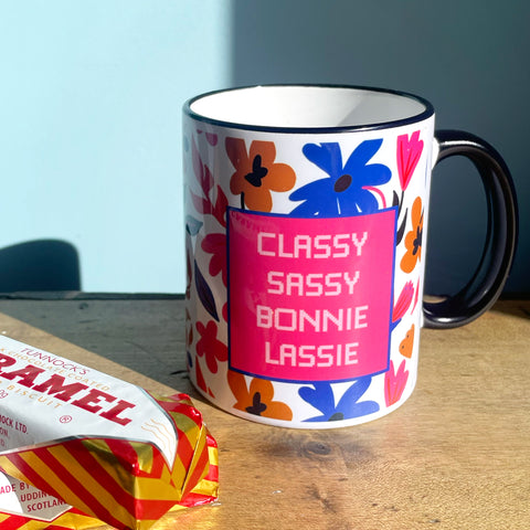 Classy, Sassy, Bonnie Lassie Chunky Mug