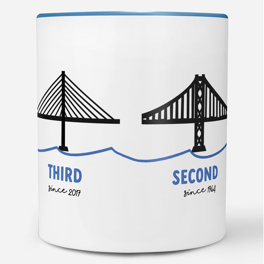 Forth Bridges Chunky Mug