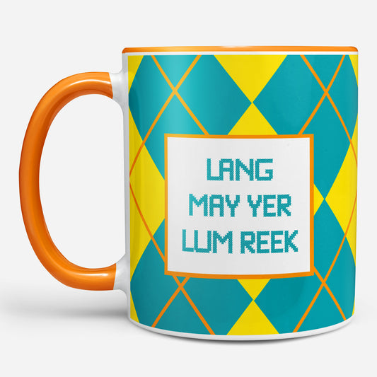 Lang May Yer Lum Reek Chunky Mug