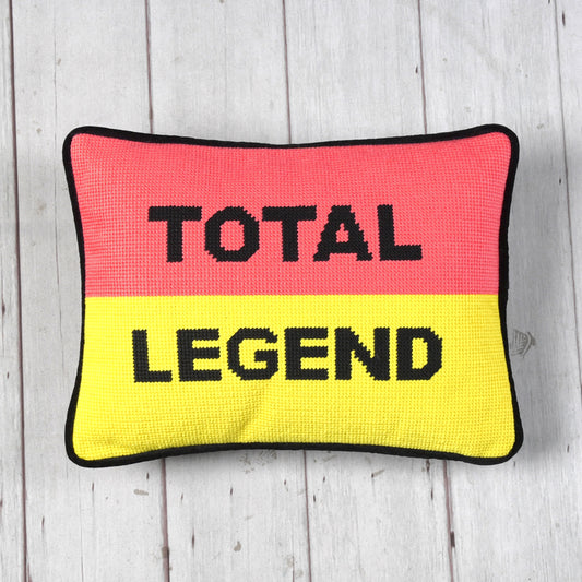Total Legend Needlepoint Cushion