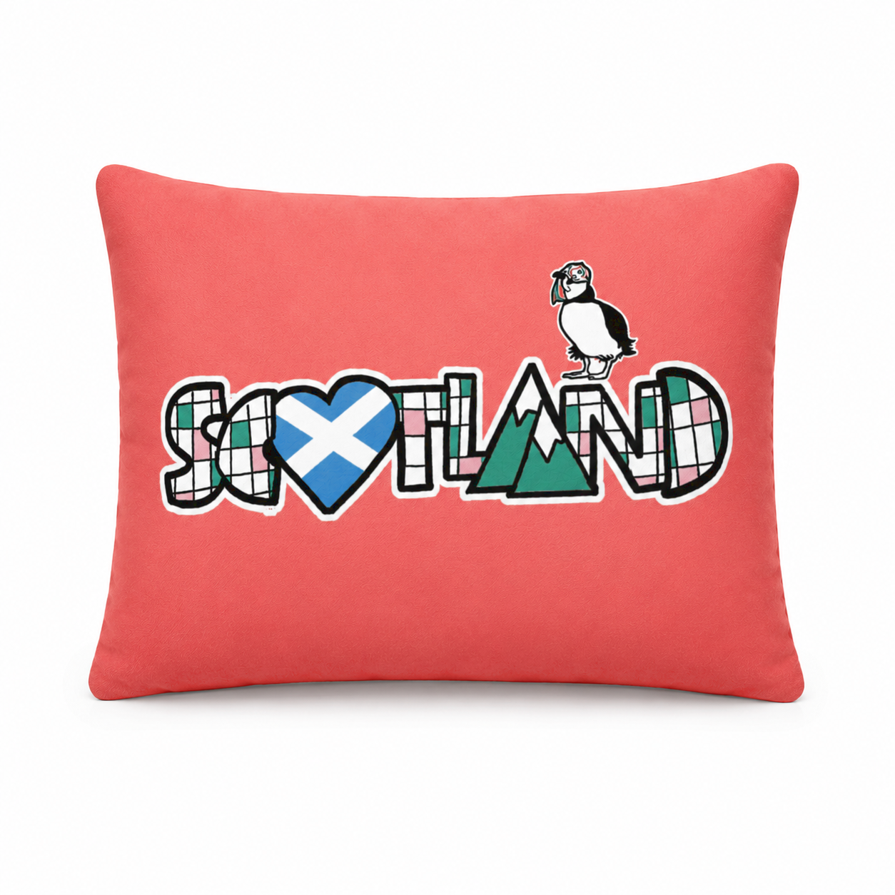Stuck On Scotland Statement Cushion