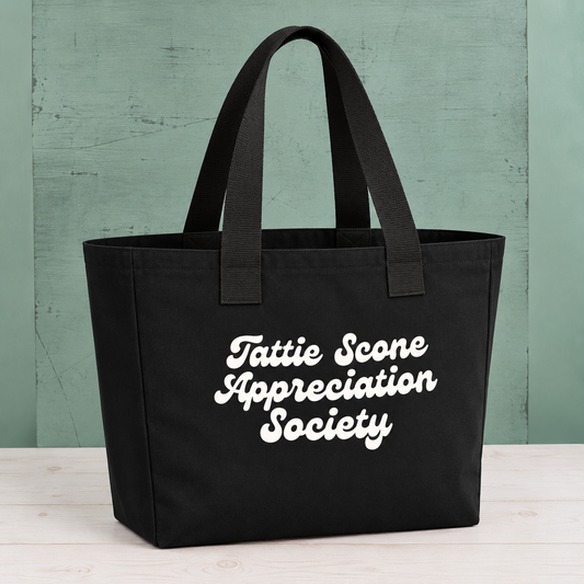 Tattie Scone Appreciation Society Canvas Shopper
