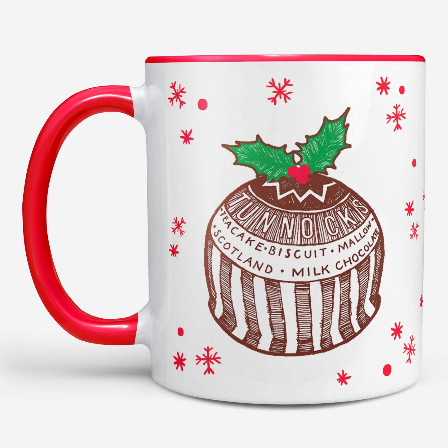 Tea Cake Christmas Pudding Mug