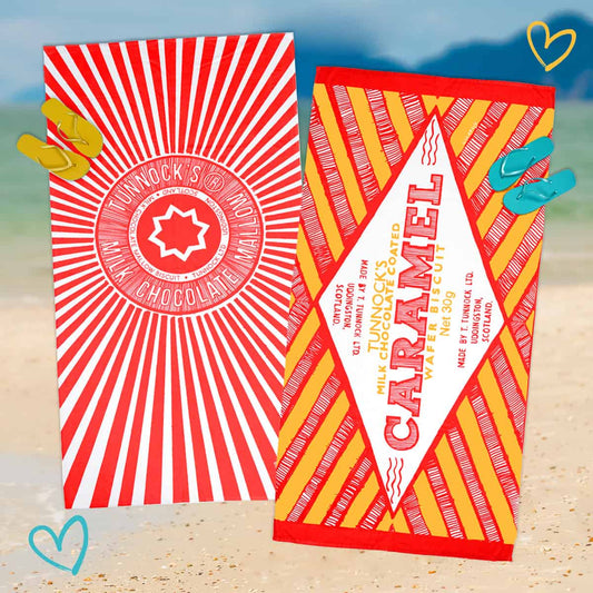 Tunnock's Beach Towel Bundle