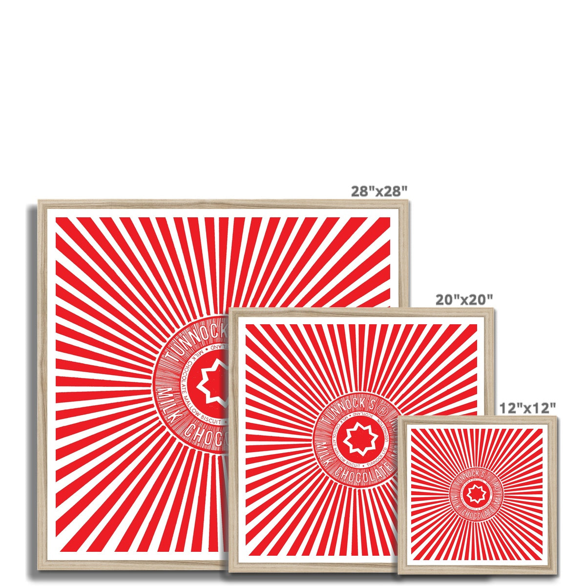 Tea Cake Wrapper Framed Print