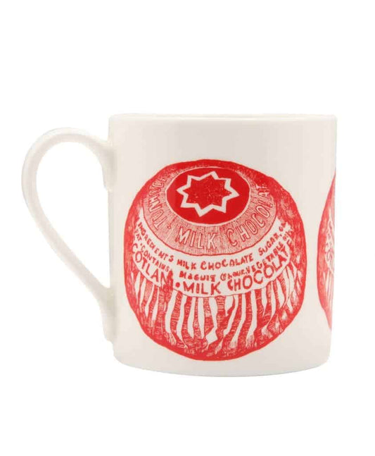 Coffee Mug with Tunnock's Tea Cake from Gillian Kyle