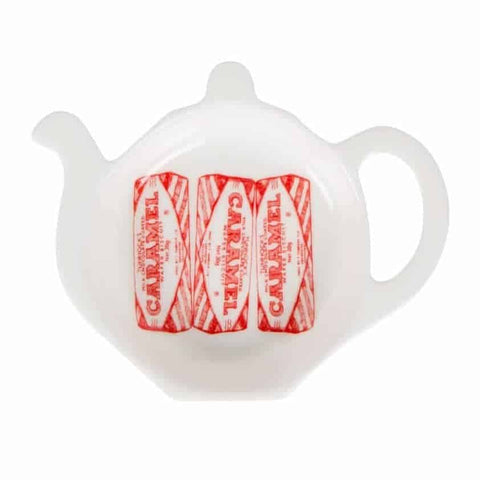 Tea Bag Tidy with Tunnock's Caramel wafer design