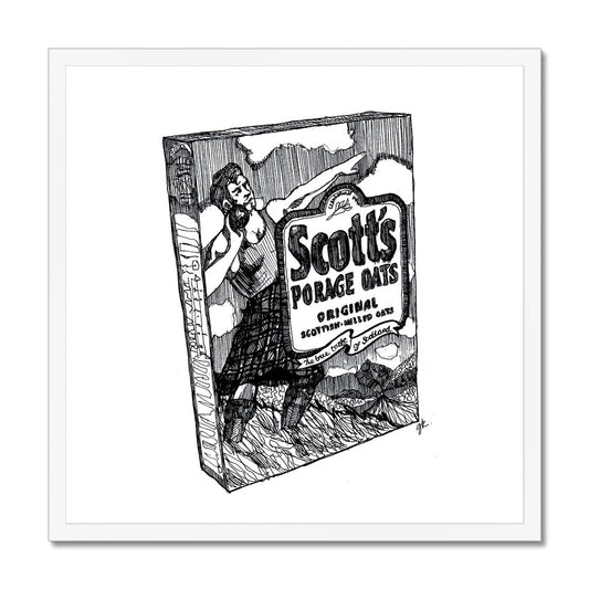 Porridge Framed Print