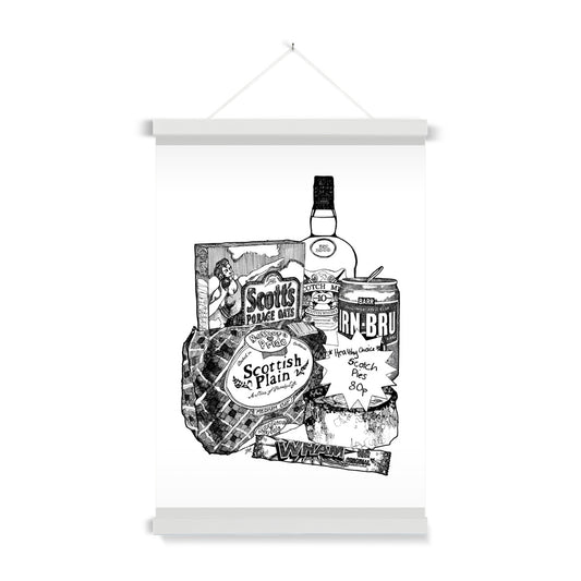 Scottish Breakfast Fine Art Print with Hanger