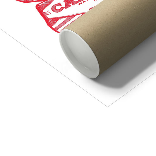 Caramel Cascade Fine Art Print