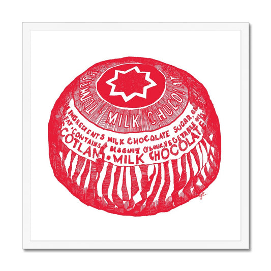 Tunnock's Tea Cake Framed Print