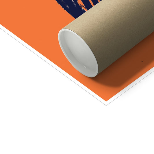 IRN-BRU Abstract Bottle Fine Art Print