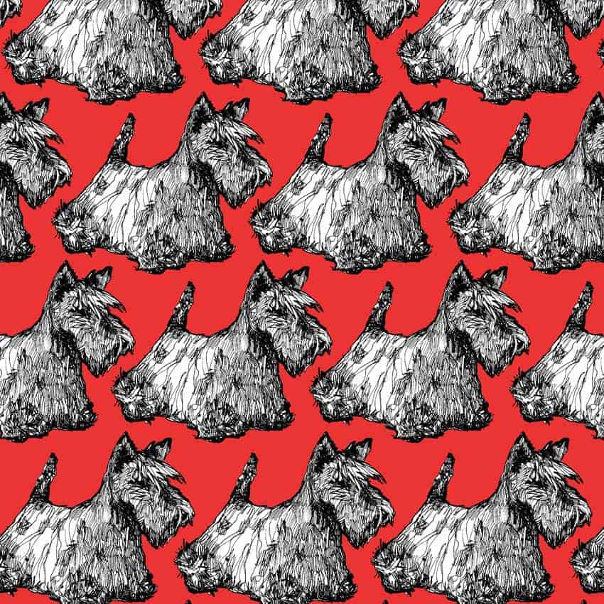 gillian-kyle-scottish-terrier-suitcases-print-detail
