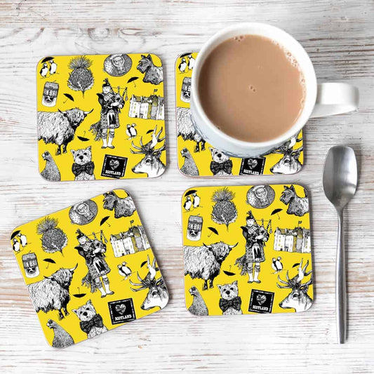 love-scotland-coasters-yellow-1