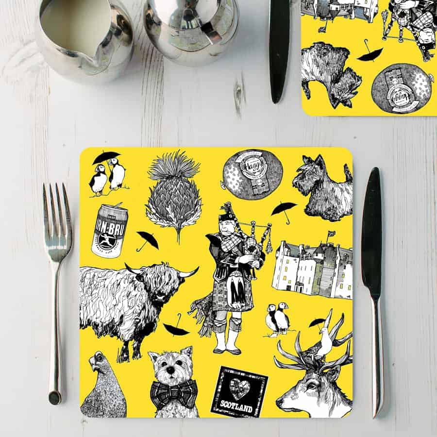 love-scotland-placemat-yellow-2