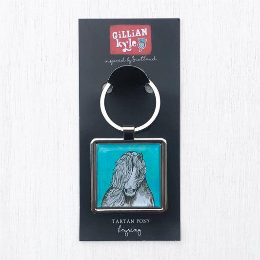 tartan-pony-keyring-gilliankyle