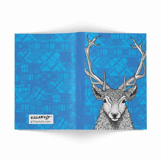 tartan-stag-notebook-2-gilliankyle