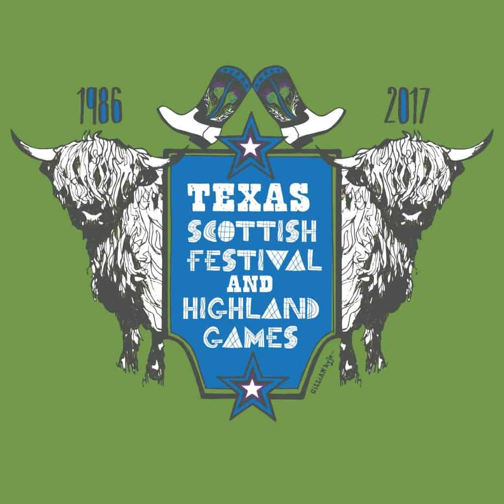 Representing Scotland all the way over in Texas...