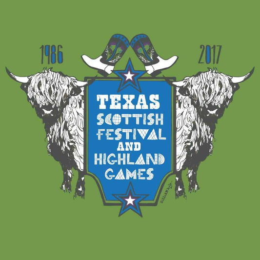 Representing Scotland all the way over in Texas...