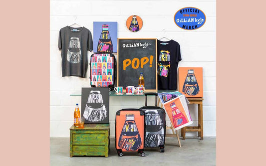 Pop meets Pop! The story behind my new IRN-BRU gift range