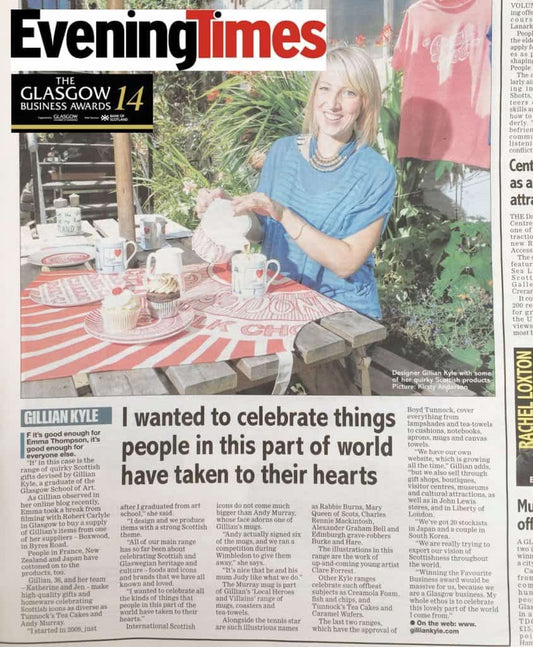 Evening Times, Glasgow's Favourite Business Award 2014