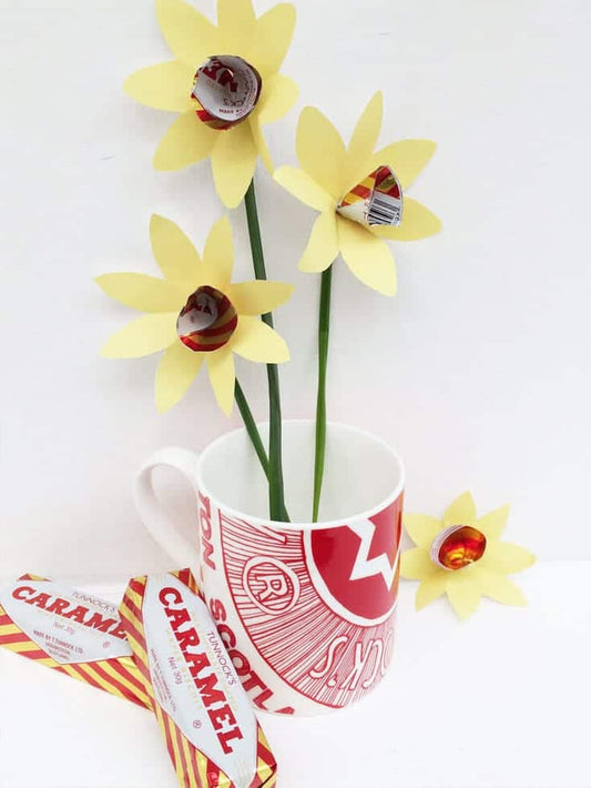 How to make Tunnock's Wrapper Daffodils