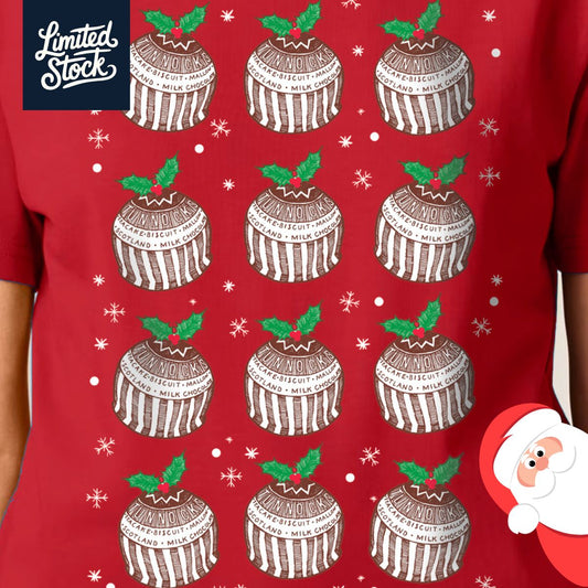 Limited Edition Tea Cake Xmas Pud T-shirt