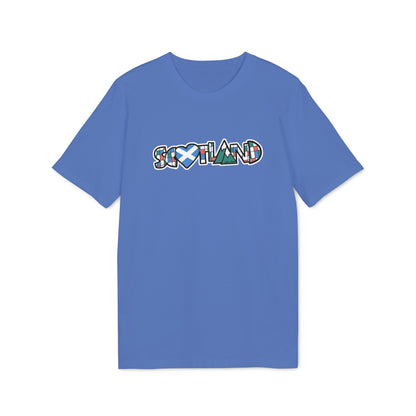 Scotland Sticker T-Shirt (+colours)