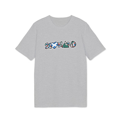 Scotland Sticker T-Shirt (+colours)