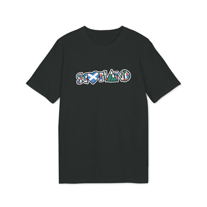 Scotland Sticker T-Shirt (+colours)