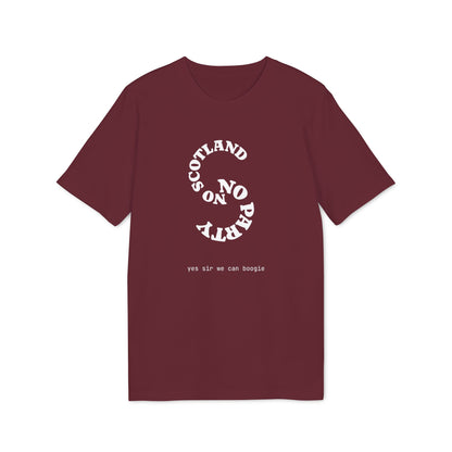 No Scotland No Party Graphic T-Shirt - Yes Sir We Can Boogie! (+ colours)