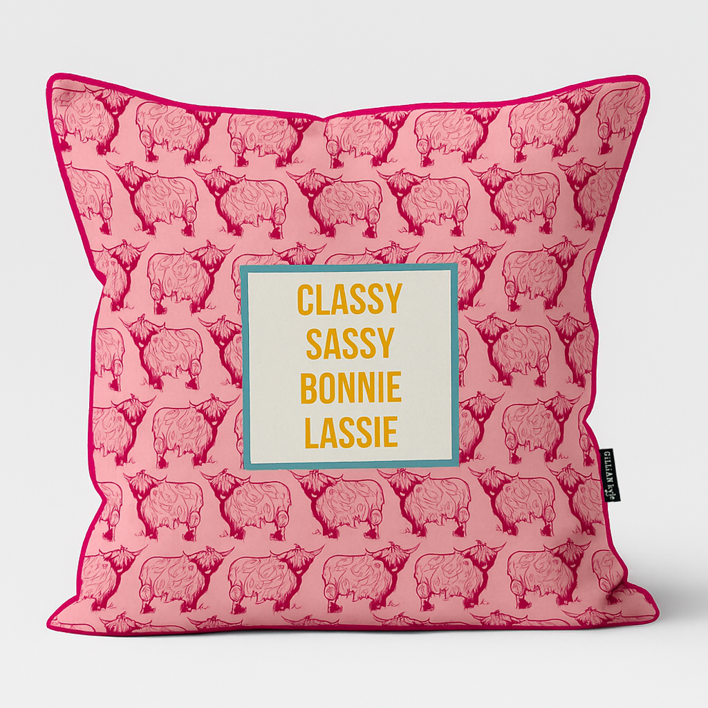 Classy Lassie Cushion