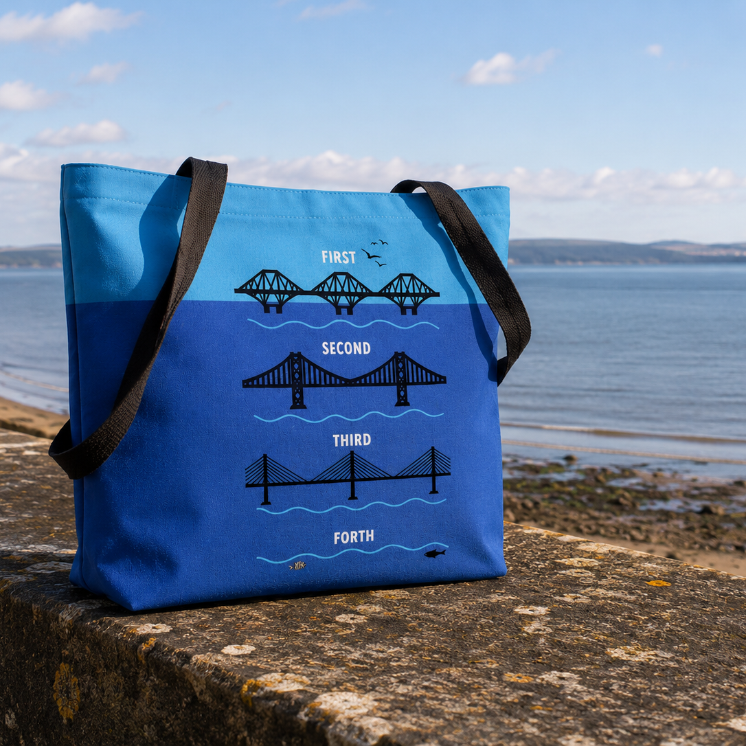 Forth Bridges Sturdy Tote