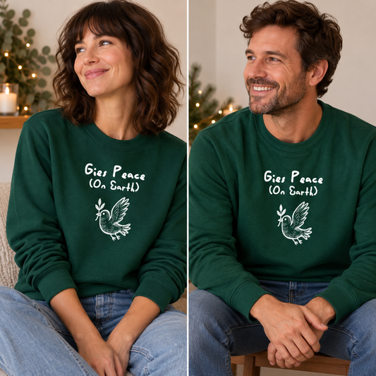 Gies Peace Christmas Jumper