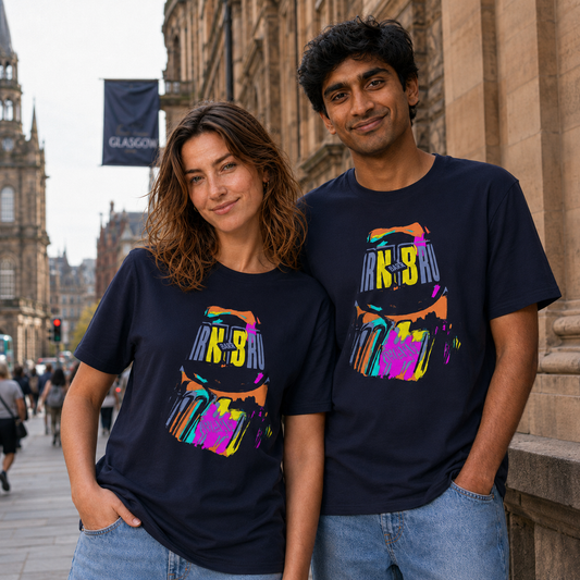 IRN-BRU Pop! Unisex T-shirt - navy