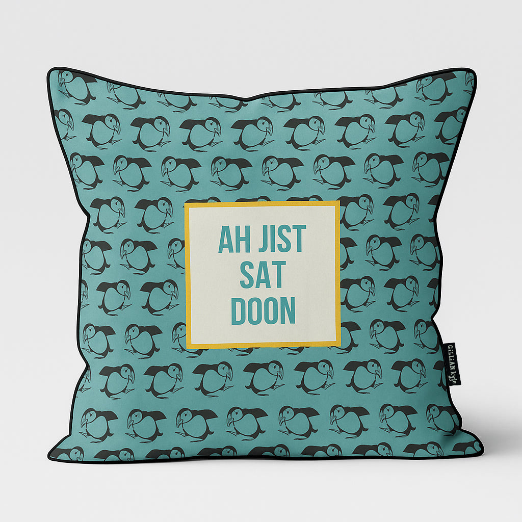 Jist Sat Doon Cushion