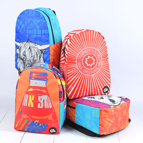 Tartan Cow Backpack