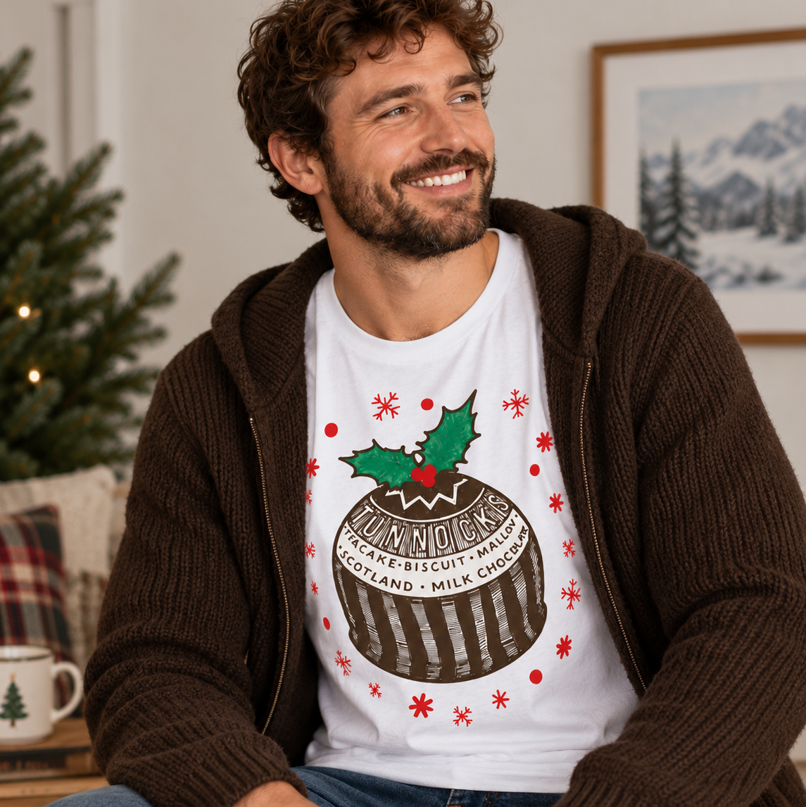Big Tea Cake Xmas Pud T-shirt
