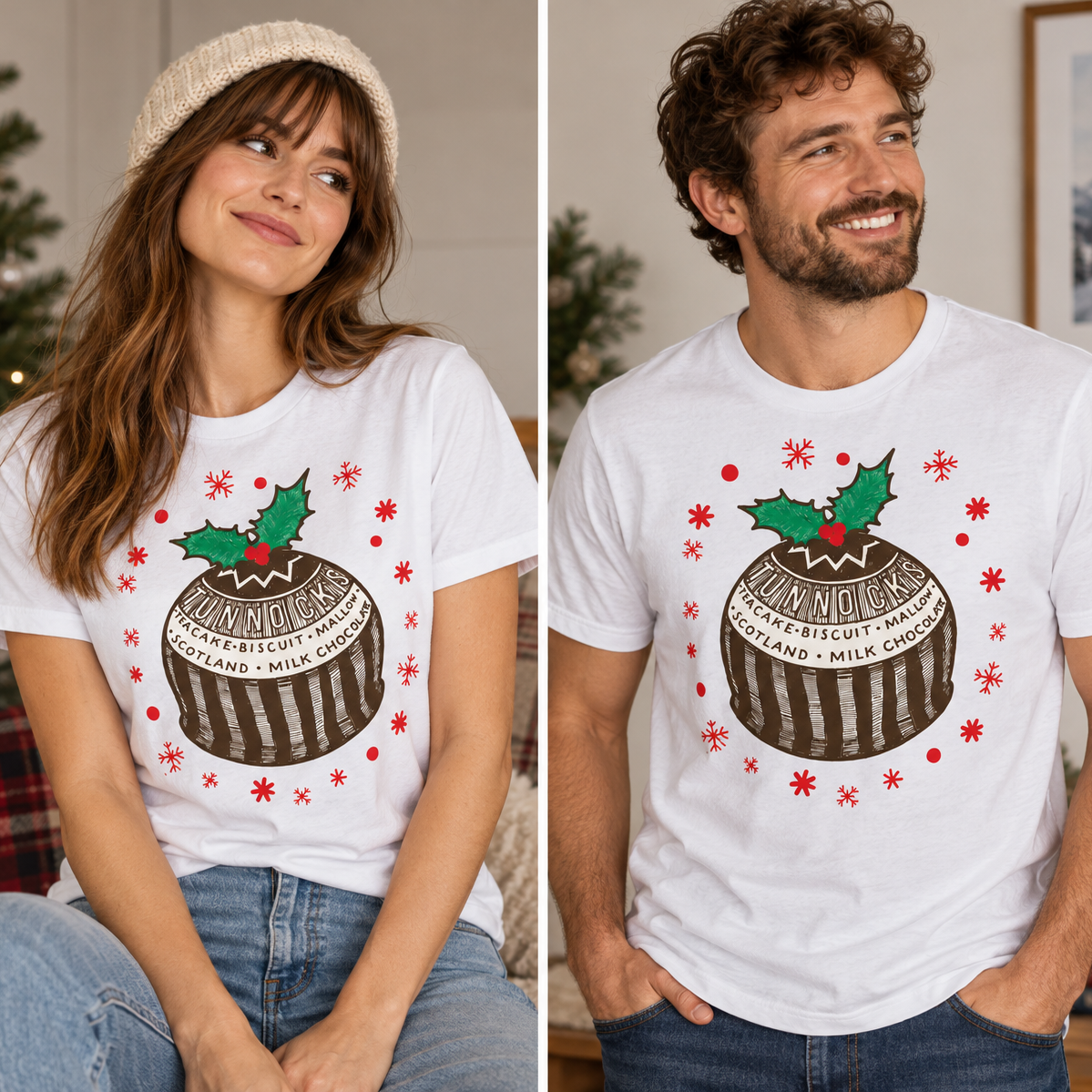 Big Tea Cake Xmas Pud T-shirt