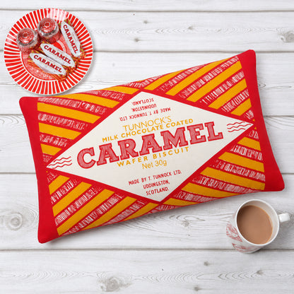 Tunnock's Caramel Wafer Cushion