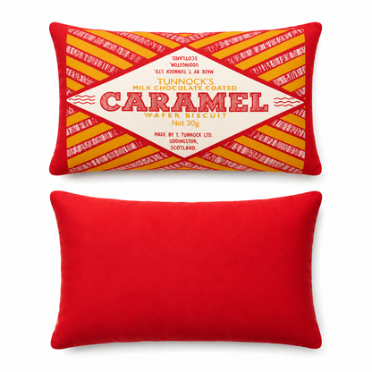 Tunnock's Caramel Wafer Cushion