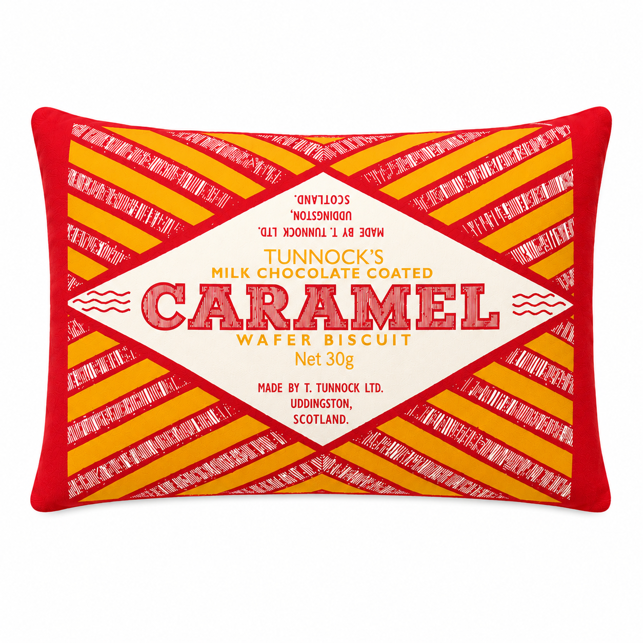 Tunnock's Caramel Wafer Cushion