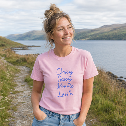Classy Lassie T-shirt (+ colours)