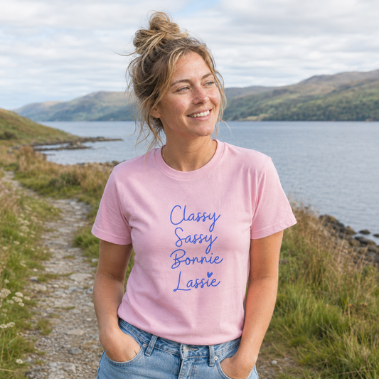 Classy Lassie T-shirt (+ colours)