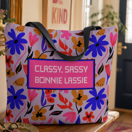 Classy Lassie Sturdy Tote Bag