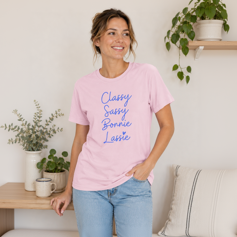 Classy Lassie T-shirt (+ colours)